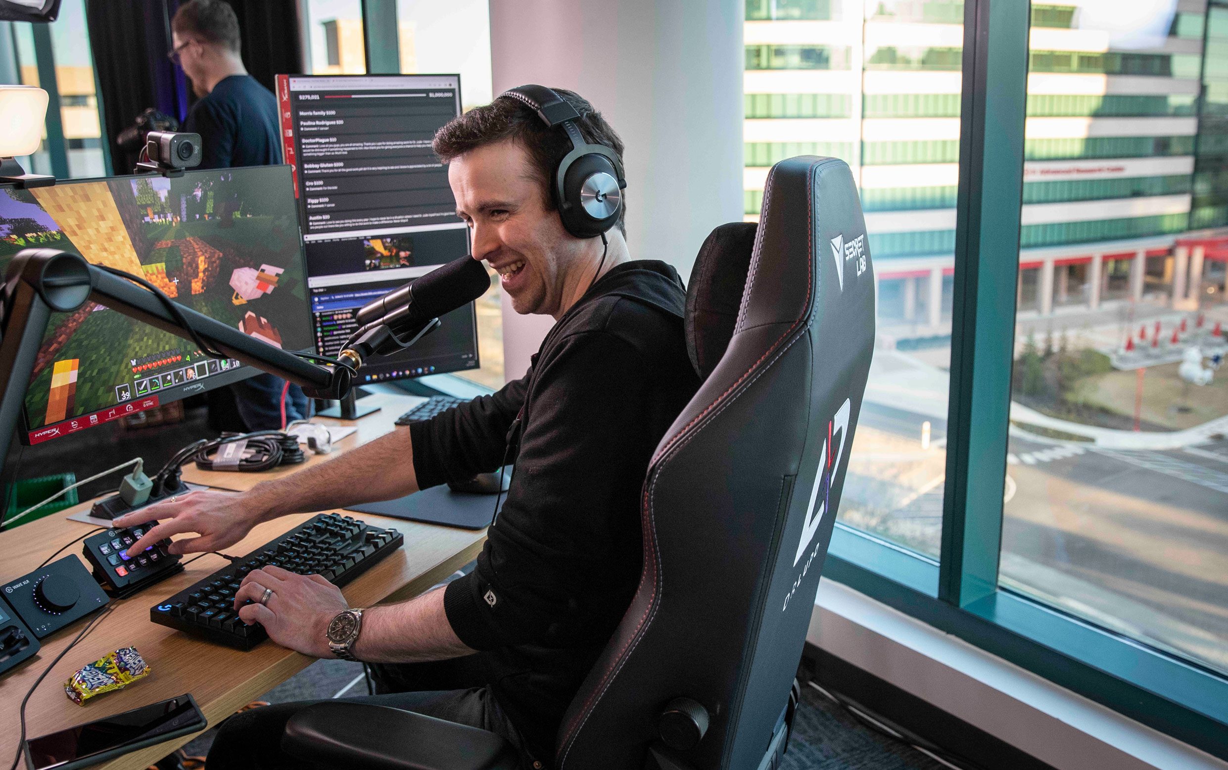 DrLupo hosts the 24 hour Build Against Cancer live stream DrLupo hosts the 24 hour Build Against Cancer live stream from the campus of St. Jude Children’s Research Hospital on Saturday, December 17, 2022.