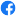 Facebook logo icon.