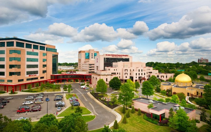 Locations of St. Jude St. Jude Children’s Research Hospital