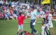 One golf buddy to another, PGA TOUR star Justin Rose congratulates St. Jude patient Dakota on his hole-in-one