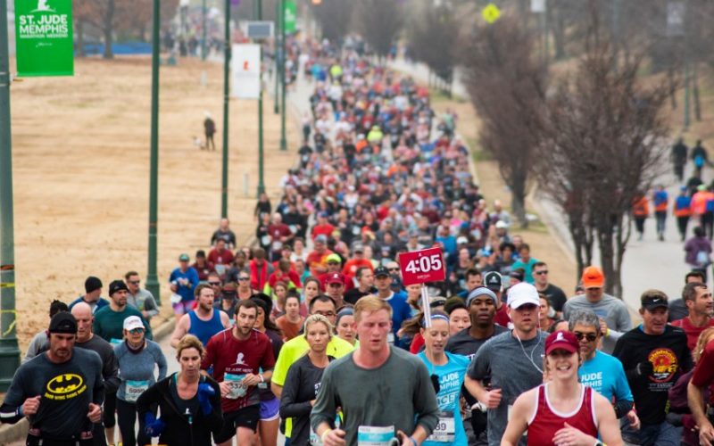 Parking Map - St. Jude Memphis Marathon Weekend